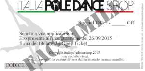 TICKET SCONTO SIMILE